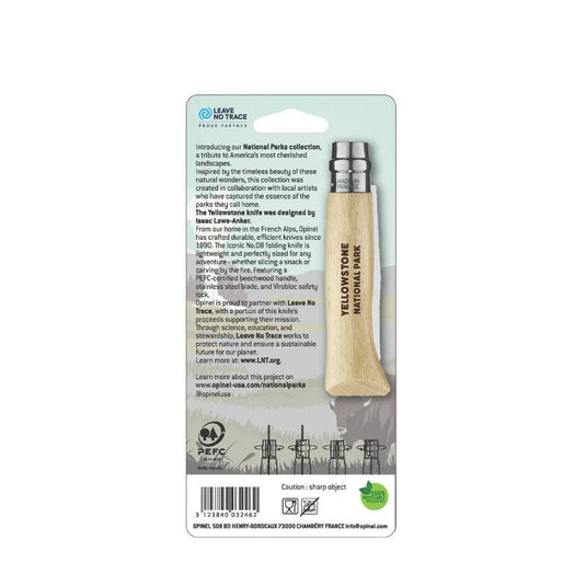 Opinel No.08 Yellowstone National Park Folding Pocket Knife