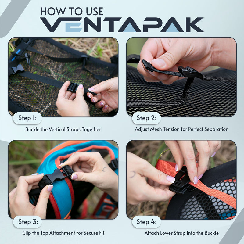 Load image into Gallery viewer, VentaPak - Backpack Comfort Accessory Lightweight <12 OZ by VENTAPAK