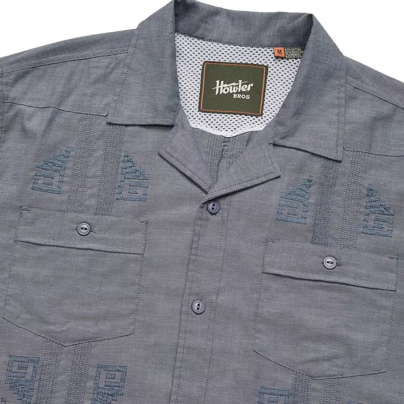 Load image into Gallery viewer, Howler Brothers Guayabera Shirt