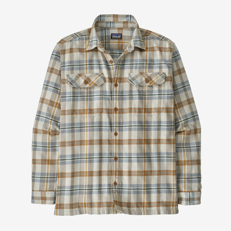 Load image into Gallery viewer, Patagonia Men's Long Sleeve Organic Cotton Midweight Fjord Flannel Shirt