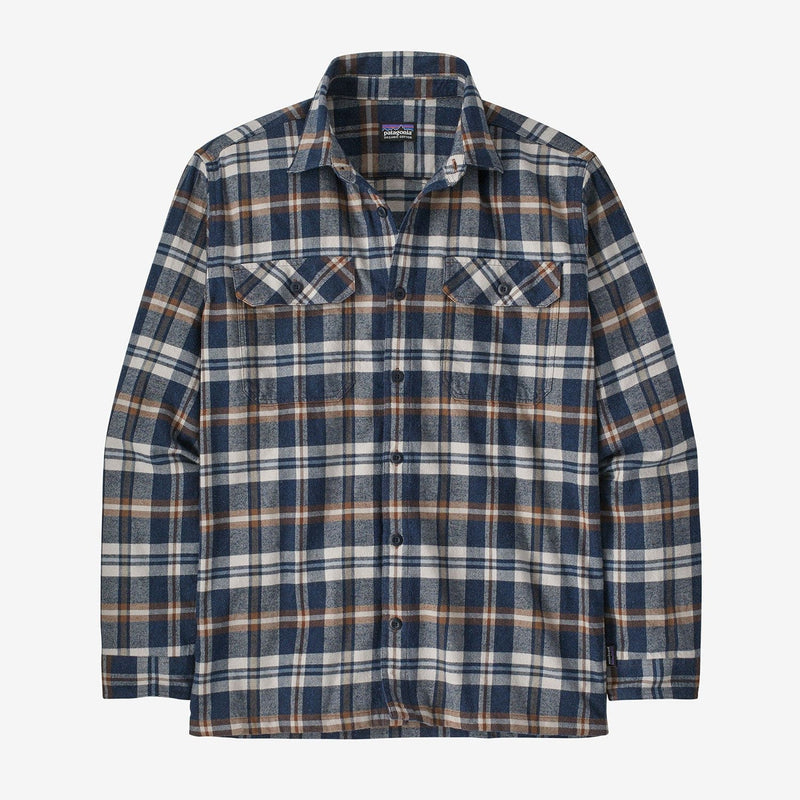 Load image into Gallery viewer, Patagonia Men's Long Sleeve Organic Cotton Midweight Fjord Flannel Shirt