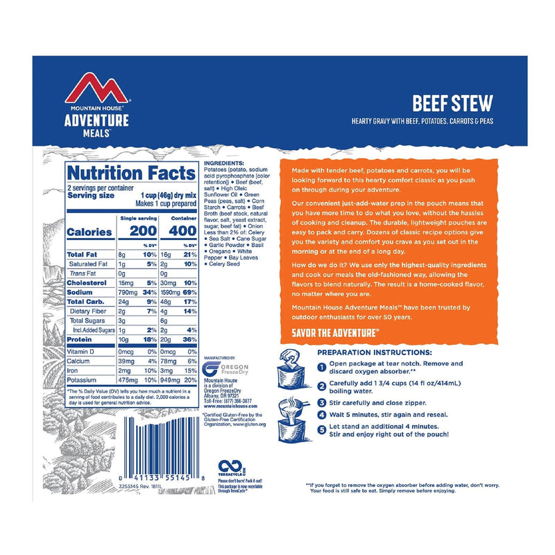 Load image into Gallery viewer, Mountain House Beef Stew