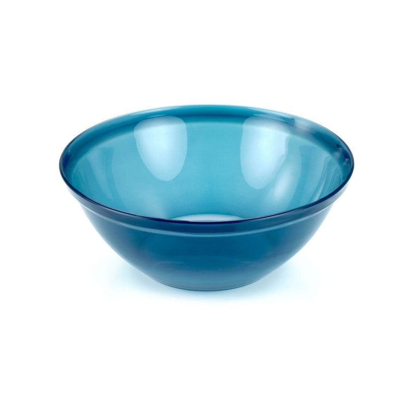 Load image into Gallery viewer, Blue plastic bowl on a white background