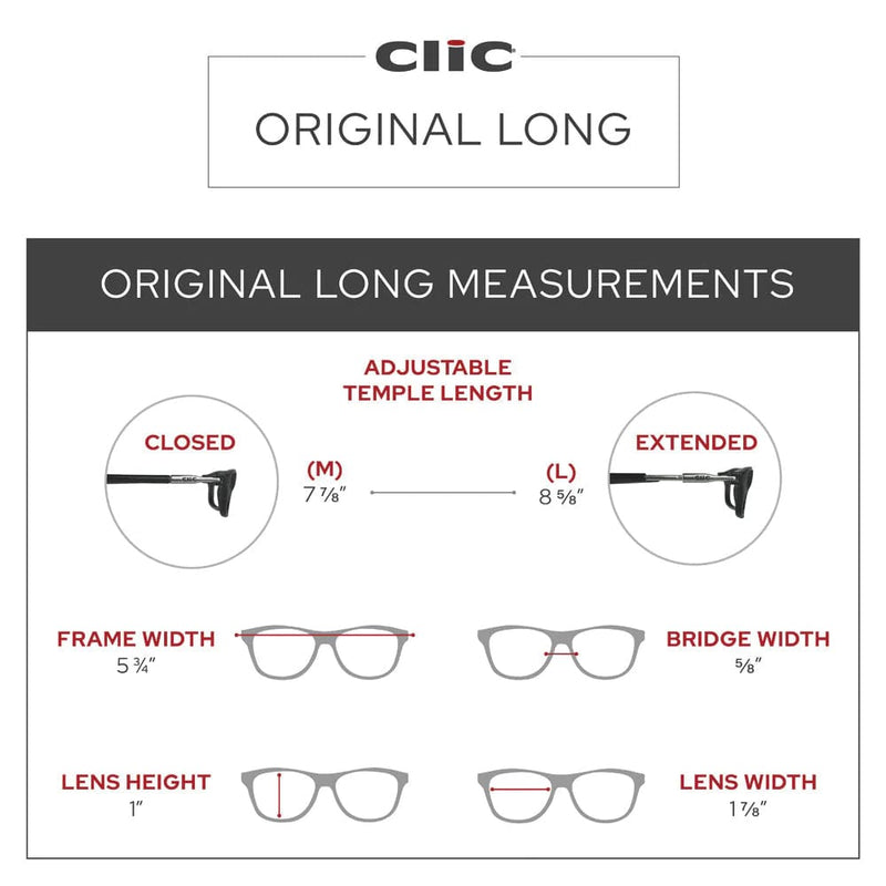 Load image into Gallery viewer, Clic Readers Long Glasses