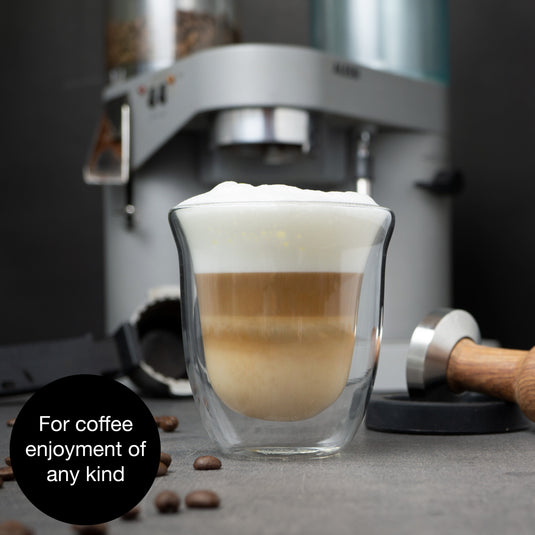 Caffe Italia Napoli Double Walled Coffee Glasses (Set of 6) by Moritz & Moritz