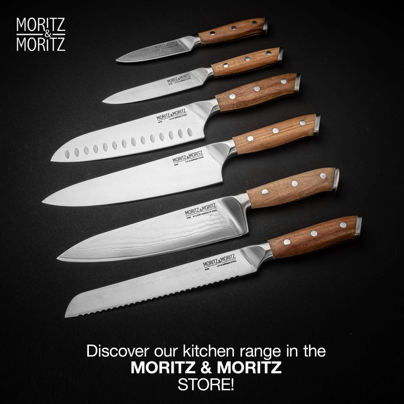 Load image into Gallery viewer, German Steel Professional Chef's Knife (8 inches) by Moritz & Moritz