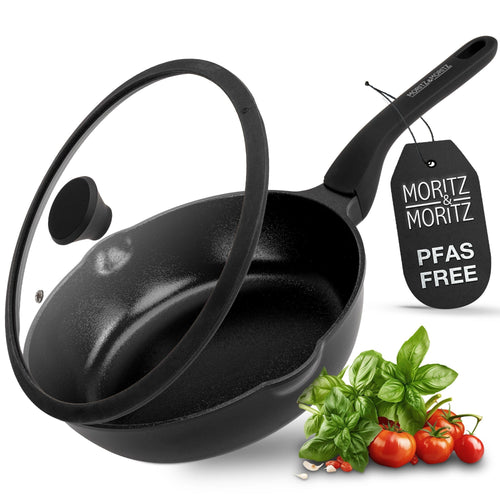 11-inch Frying Pan with Lid by Moritz & Moritz