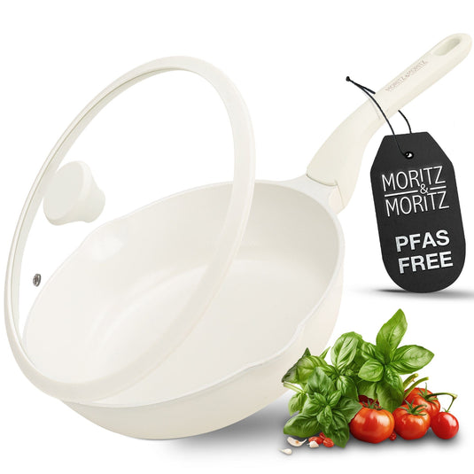 11-inch Frying Pan with Lid by Moritz & Moritz