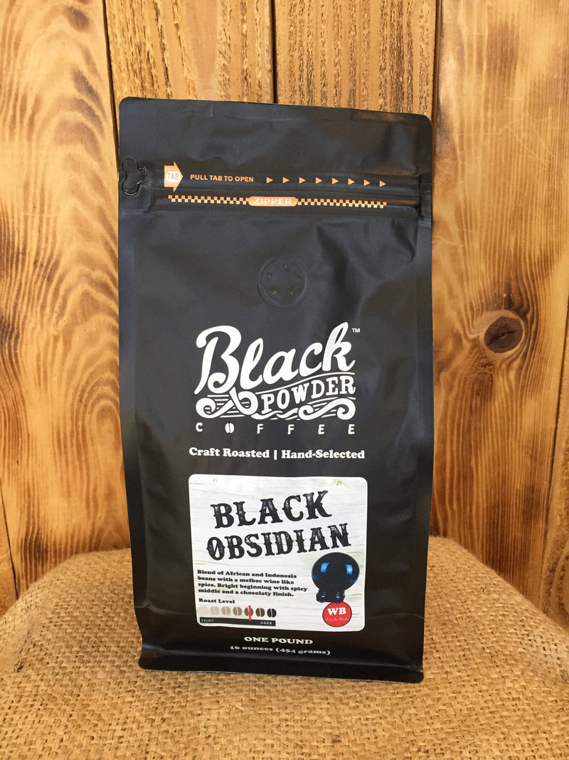 Load image into Gallery viewer, Black Obsidian Coffee Blend by Black Powder Coffee
