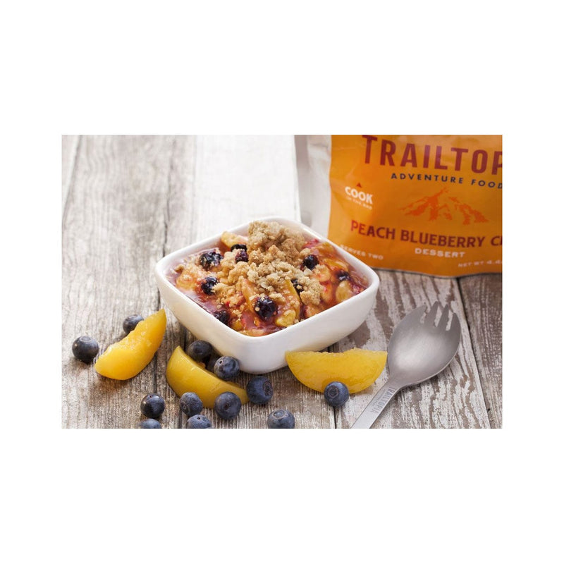 Load image into Gallery viewer, Trailtopia Adventure Food Peach Blueberry Crisp - GF