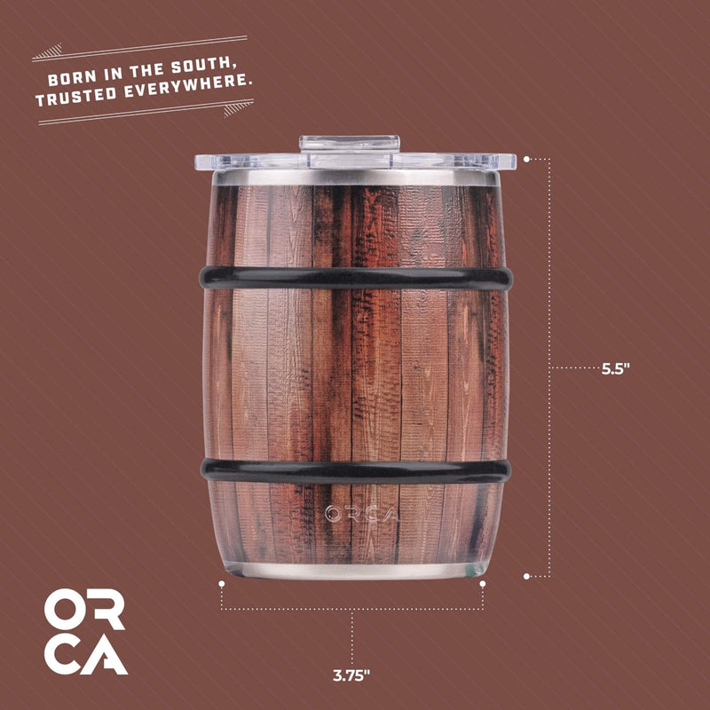 Load image into Gallery viewer, ORCA Double Barrel 24oz Oak Wood Grain