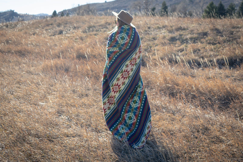 Load image into Gallery viewer, Andean Alpaca Wool Blanket - Galapagos by Alpaca Threadz