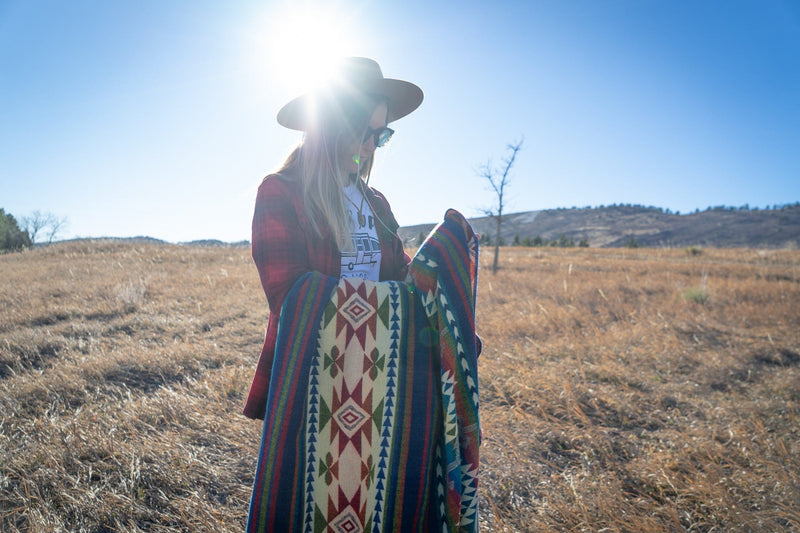 Load image into Gallery viewer, Andean Alpaca Wool Blanket - Galapagos by Alpaca Threadz