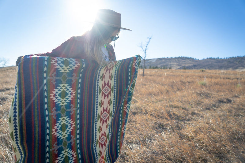 Load image into Gallery viewer, Andean Alpaca Wool Blanket - Galapagos by Alpaca Threadz