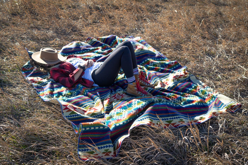 Load image into Gallery viewer, Andean Alpaca Wool Blanket - Galapagos by Alpaca Threadz