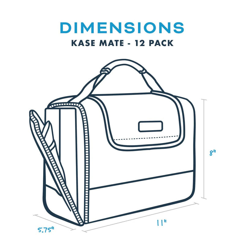 Load image into Gallery viewer, Kanga The Kase Mate 12-Pack Cooler | Retro Cooler
