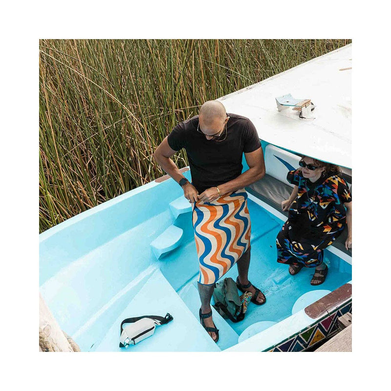Load image into Gallery viewer, Nomadix Original Towel: Wave Orange