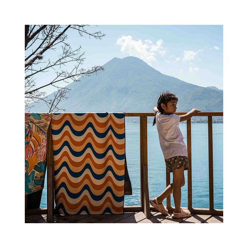 Load image into Gallery viewer, Nomadix Original Towel: Wave Orange