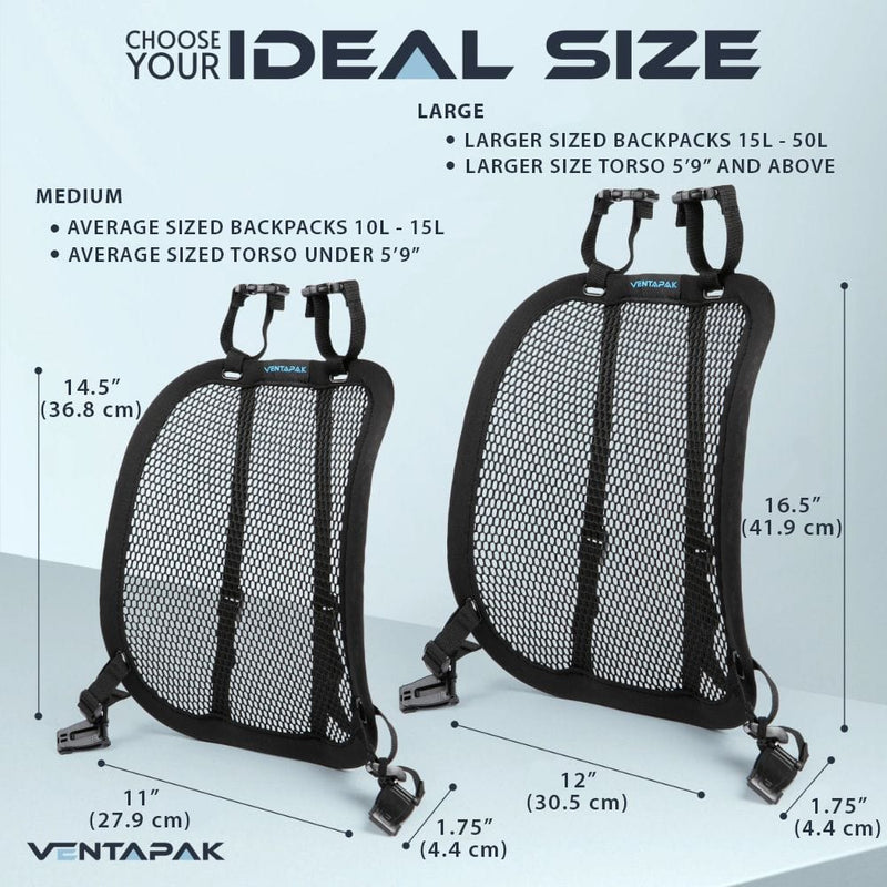 Load image into Gallery viewer, VentaPak - Backpack Comfort Accessory Lightweight <12 OZ by VENTAPAK