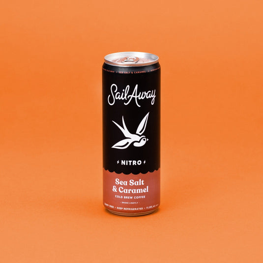 Nitro Cold Brew Coffee (Sea Salt & Caramel) by Sail Away Coffee Co.