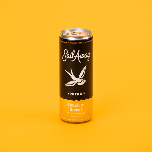 Nitro Cold Brew Coffee (Touch Of Sweet) by Sail Away Coffee Co.