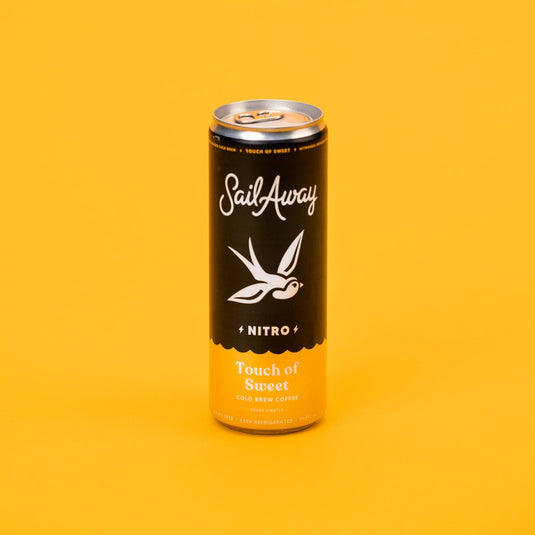 Nitro Cold Brew Coffee (Touch Of Sweet) by Sail Away Coffee Co.