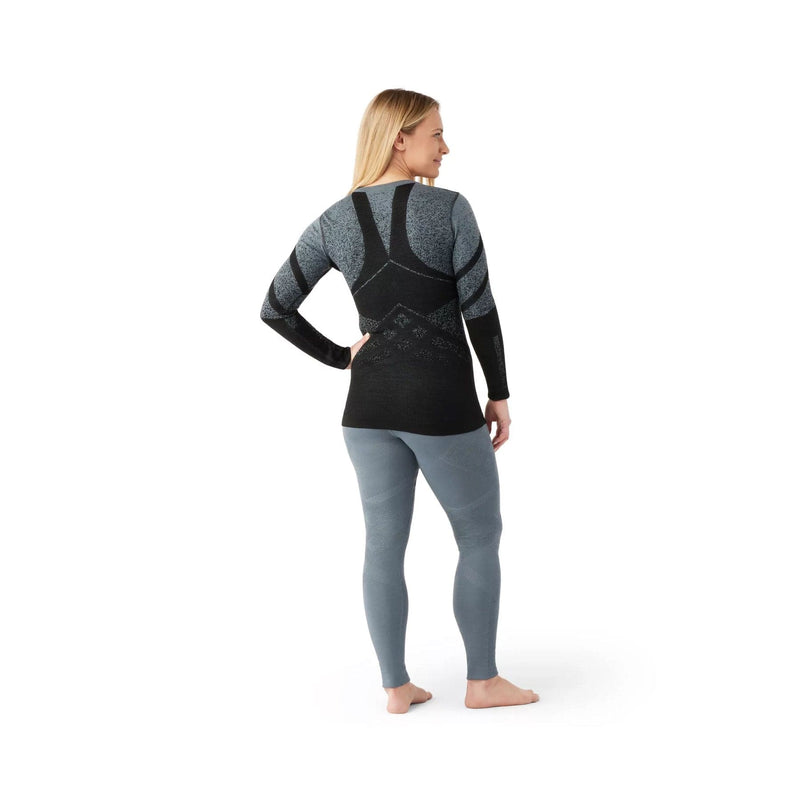 Load image into Gallery viewer, Smartwool Women's Intraknit Thermal Merino Base Layer Pattern Crew