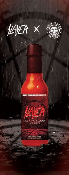 Slayer - Raining Blood Hot Sauce 5oz by Coney Island Saucery