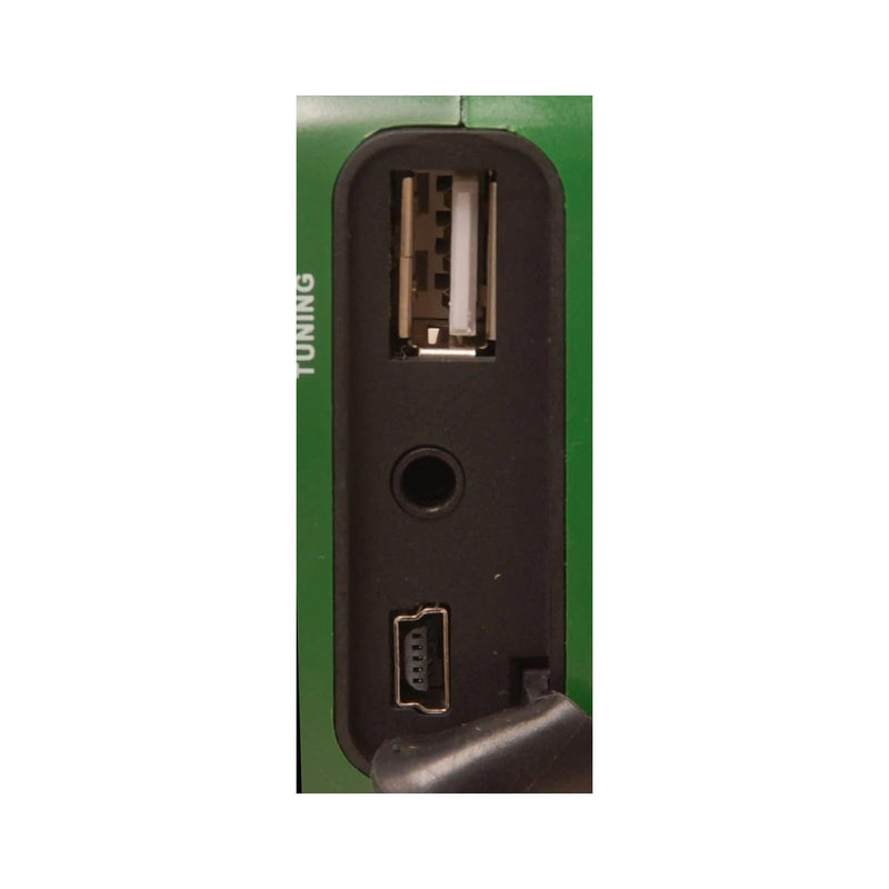 Load image into Gallery viewer, Kaito V1 Voyager Solar/Dynamo AM/FM/SW Emergency Radio with Cell Phone Charger and 3-LED Flashlight, Green