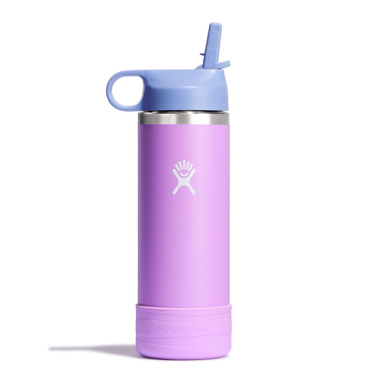 Hydro Flask 18 oz Kids Wide Mouth Straw Cap And Boot