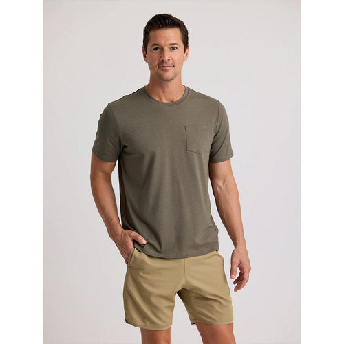 Free Fly Men's Bamboo Current Pocket Tee