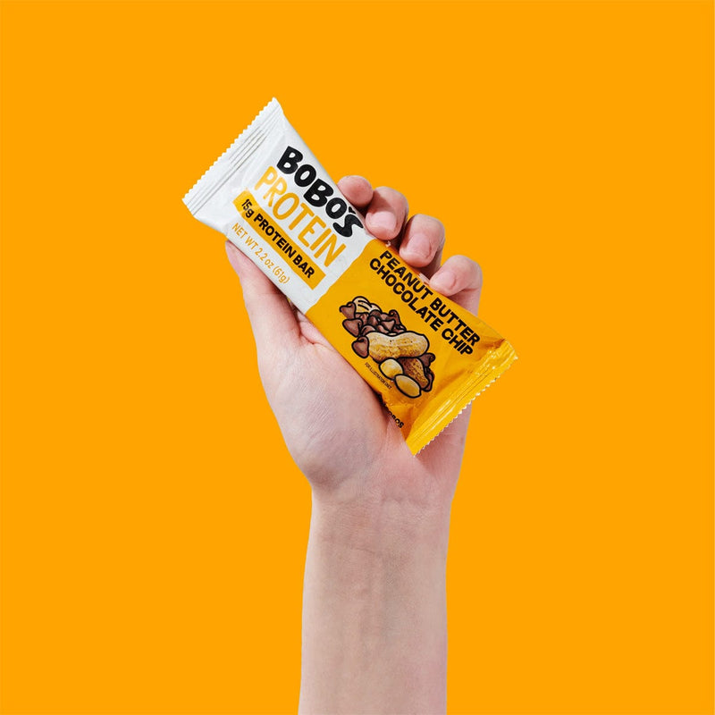 Load image into Gallery viewer, Bobos Chocolate Chip Peanut Butter Protein Bar
