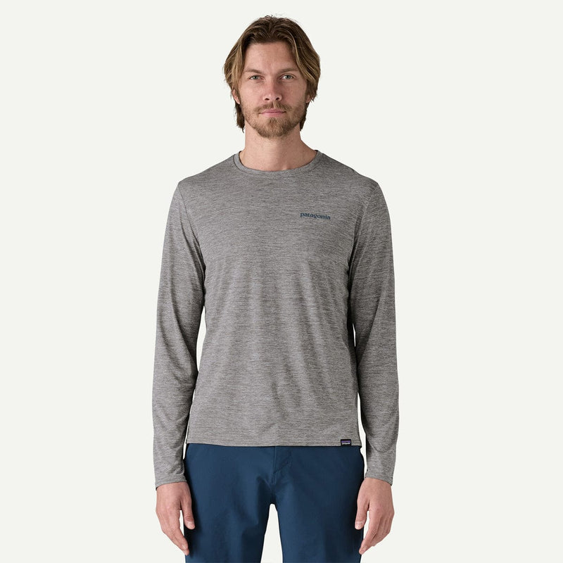 Load image into Gallery viewer, Patagonia Men's Long Sleeve Cap Cool Daily Graphic Shirt - Waters