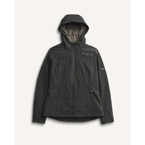 Luna Women’s Heated Jacket Black by Kelvin Coats