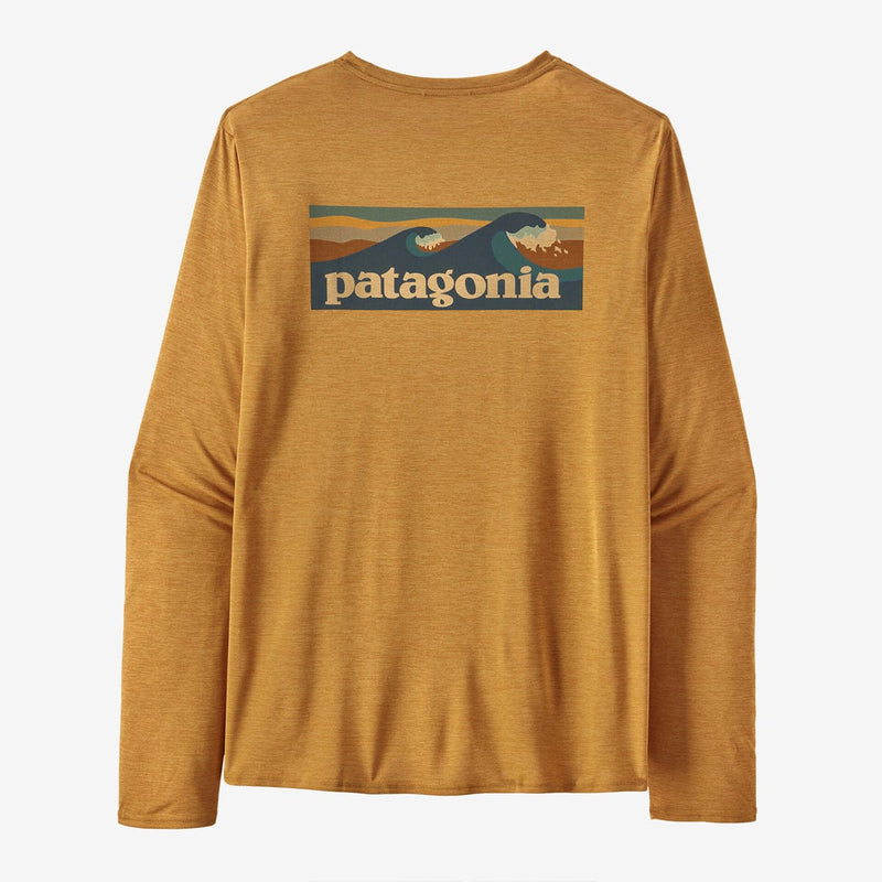 Load image into Gallery viewer, Patagonia Men's Long Sleeve Cap Cool Daily Graphic Shirt - Waters