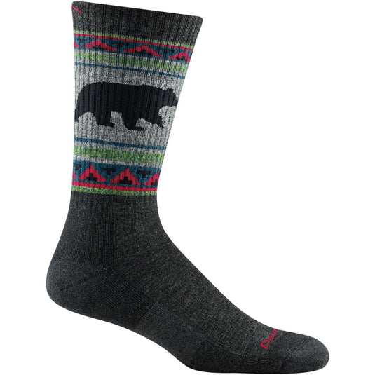 Darn Tough Men's VanGrizzle Boot Sock Midweight with Cushion