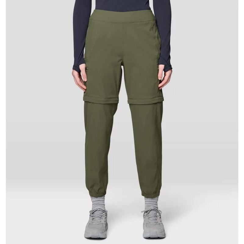 Load image into Gallery viewer, Person wearing olive green pants with a navy top on a white background
