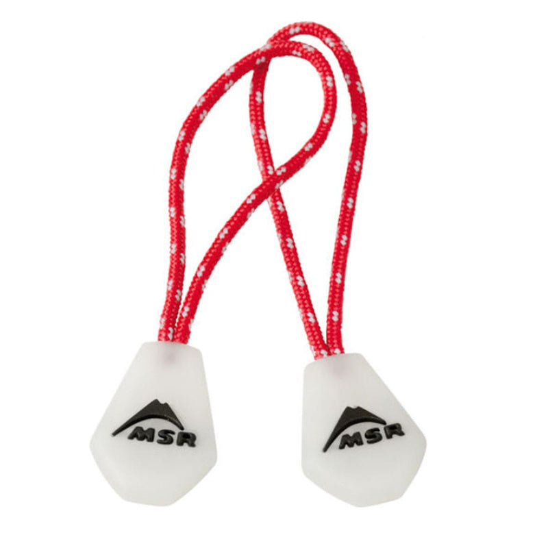 Load image into Gallery viewer, MSR Night Glow Zipper Pulls (2 Pulls)