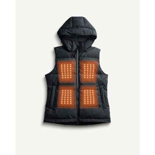 Sol Women’s Heated Vest Black by Kelvin Coats