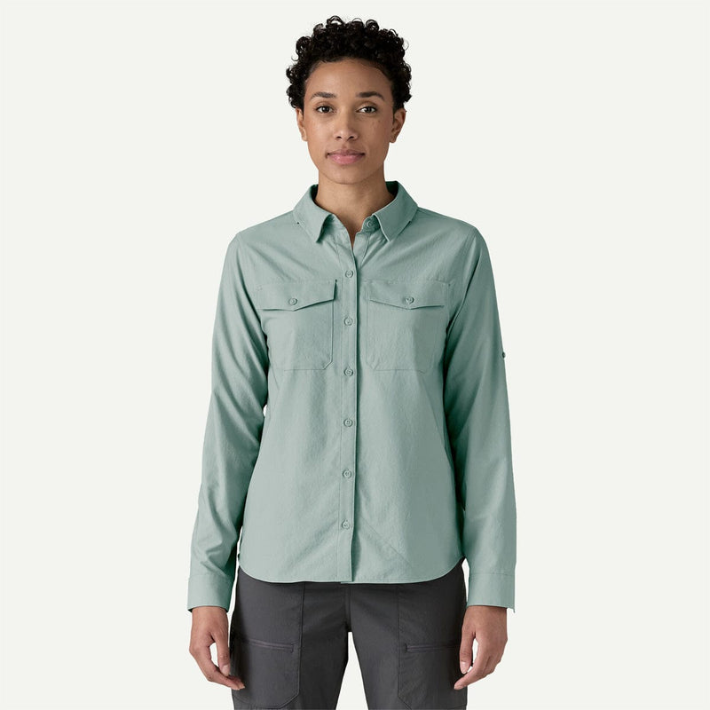 Load image into Gallery viewer, Patagonia Women's Long Sleeve Self Guided Sun Shirt