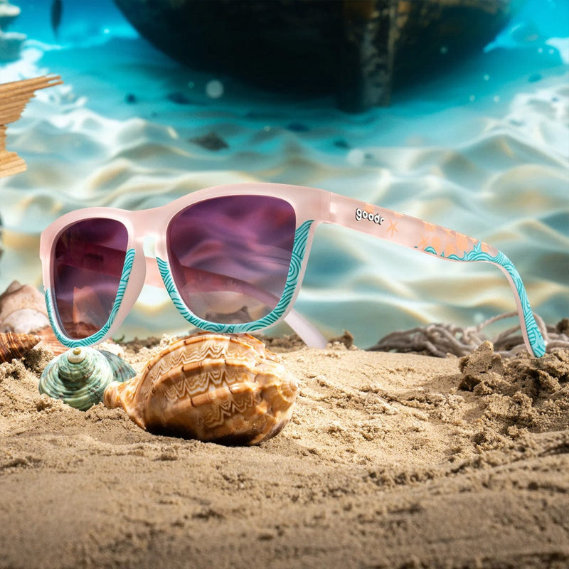 Load image into Gallery viewer, goodr OG Sunglasses - Mermaid Hair, Don't Care