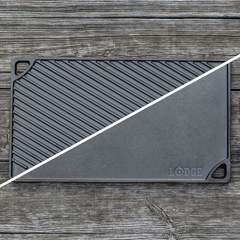 Load image into Gallery viewer, Lodge Cast Iron Double Play Reversible Grill/Griddle