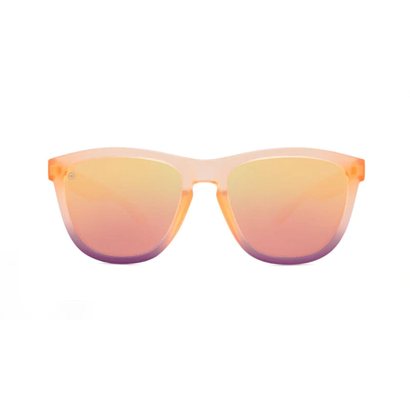 Load image into Gallery viewer, Knockaround Premiums Sunglasses - Frosted Rose Quartz Fade / Rose