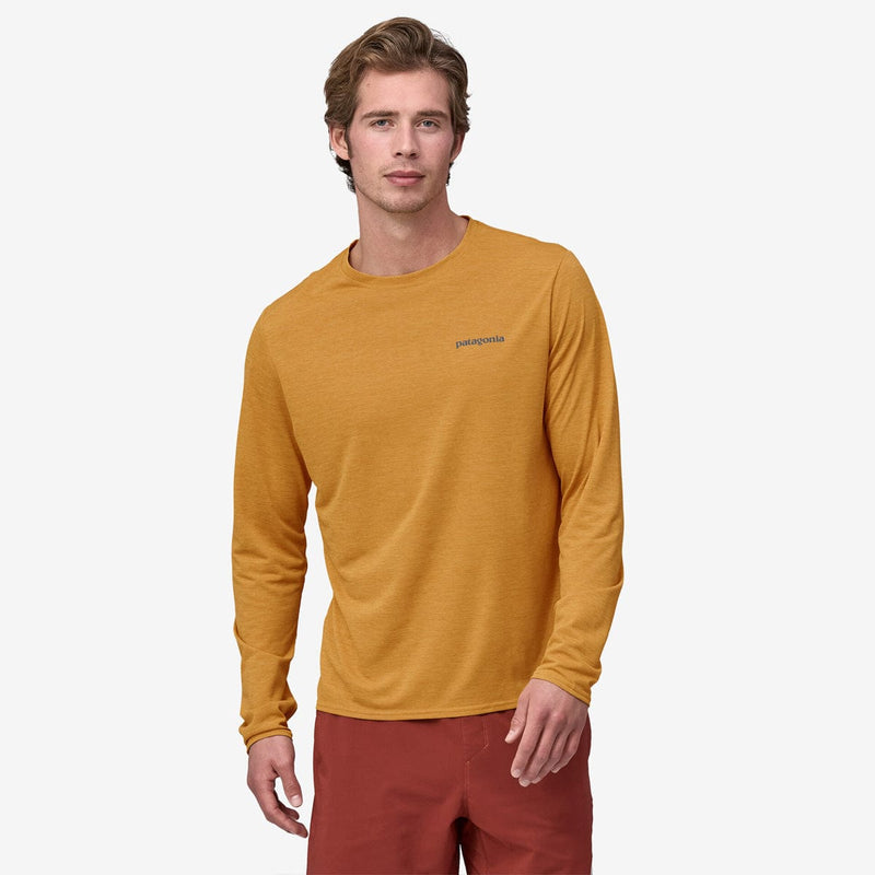 Load image into Gallery viewer, Patagonia Men's Long Sleeve Cap Cool Daily Graphic Shirt - Waters