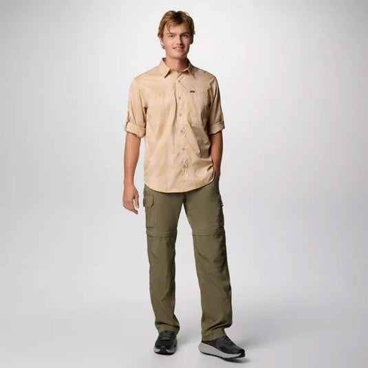 Columbia Men's Silver Ridge Utility Lite Plaid Long Sleeve Shirt