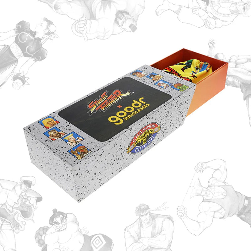 Load image into Gallery viewer, goodr OG Sunglasses - Street Fighter All Nighters