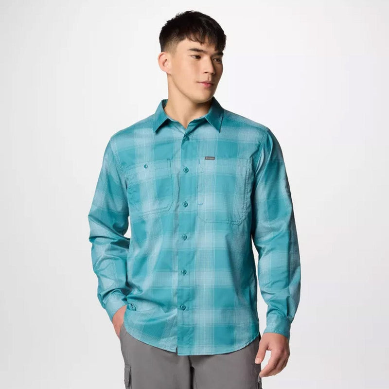 Load image into Gallery viewer, Columbia Men's Silver Ridge Utility Lite Plaid Long Sleeve Shirt