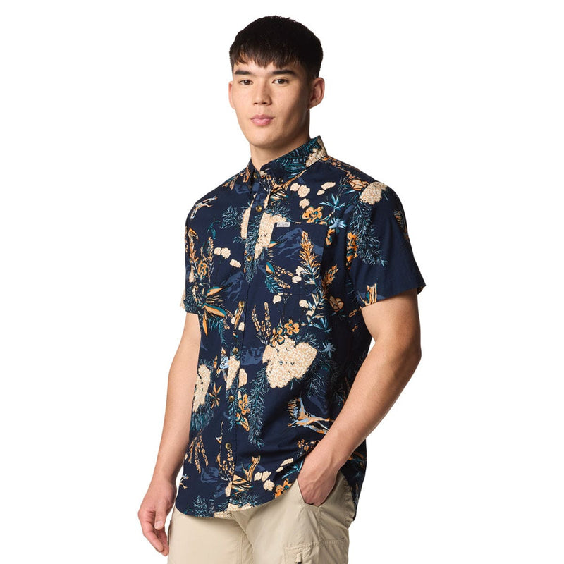 Load image into Gallery viewer, Columbia Men's Rapid Rivers Printed Short Sleeve Shirt