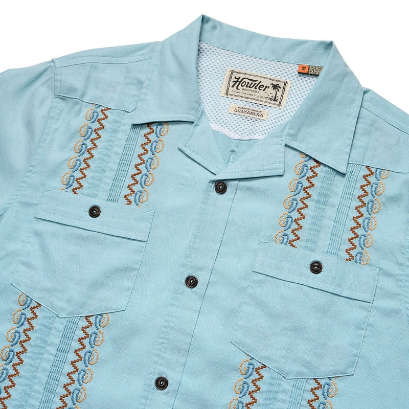 Load image into Gallery viewer, Howler Brothers Guayabera Shirt