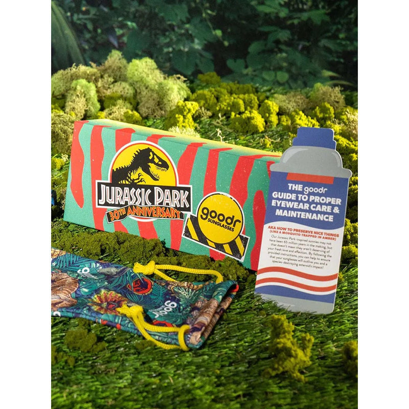 Load image into Gallery viewer, goodr OG Sunglasses - Isla Nublar 1993 Tour